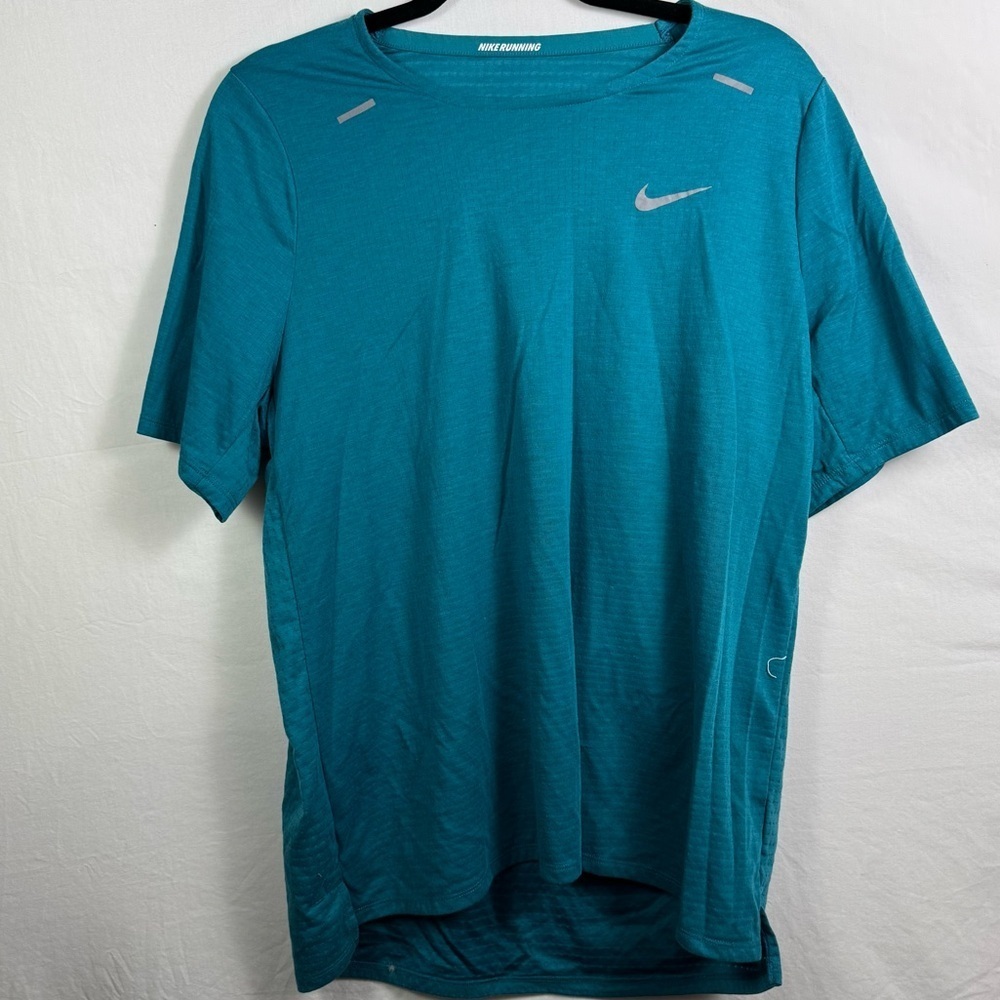 Nike Blue Short Sleeve Athletic Tee Mens Size L